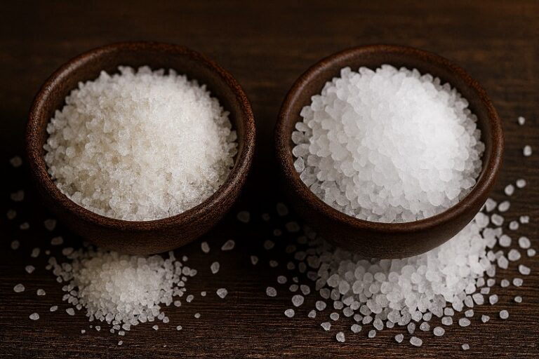 Zeezout vs Fleur de Sel