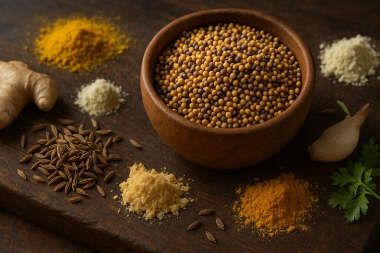 Mosterdzaad vervangen voor andere kruiden