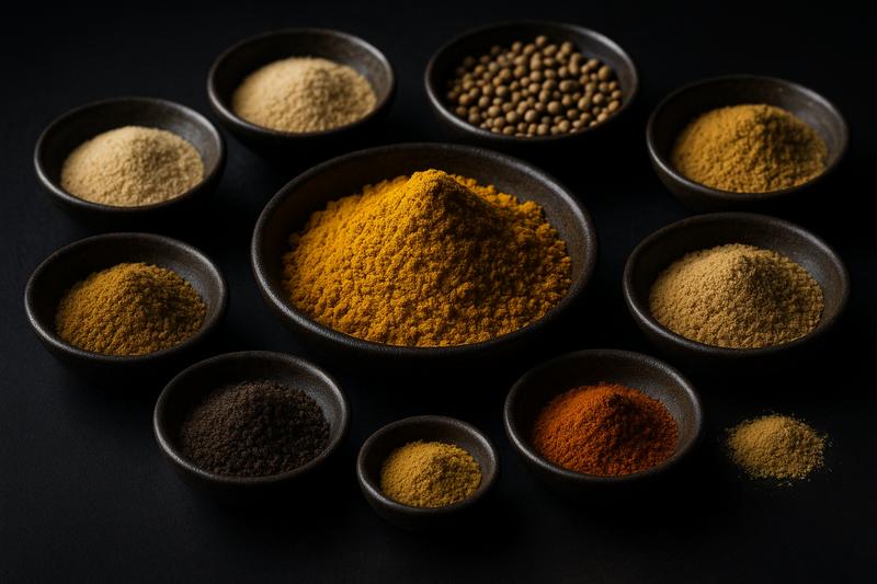 Gele curry kruiden zelf maken1